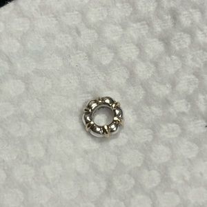 Authentic PANDORA Seattle Silver and Gold Spacer
